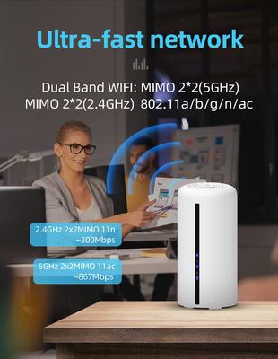 Router 5G WiFis 6 im Freien mit 2 Gigabit Lan Ports Hotel