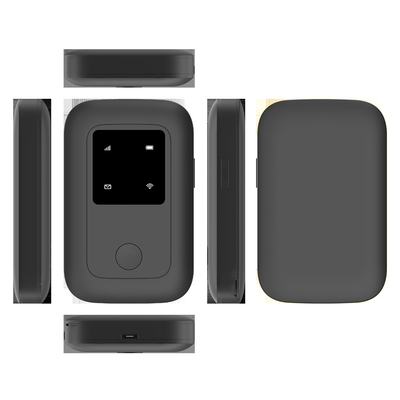 Entriegelter Router 4G Lte MiFi mit LED-Lichtern SIM Card Black