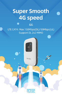 Drahtlose tragbare Unterstützung B12/B17/B28 Routers CAT4 150Mbps 4g MiFi