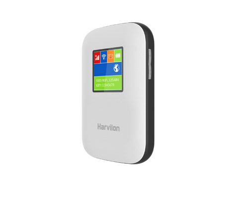 Router 2700mAh-3000mAh entriegelte mobiler 4G mit Schirm-Schwarzem