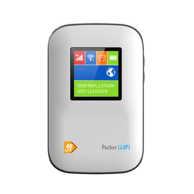 Mobiler Router 4G MIFI mit Taschen-WiFi-Modem des Schirm-2700mAh-3000mAh entriegelte