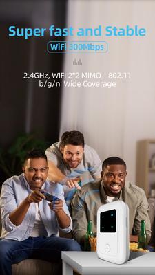 Telekommunikations-Betreiber-Taschen-WiFi-Router 4G mit SIM Card Slot
