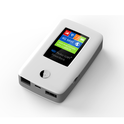 tragbarer 4G WIFI Router 5000mAh mit RJ45 Wan Lan Port