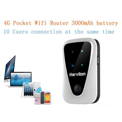 Unterstützungs-USB-Schnittstellen-Aufladung Harvilon Cat4 150Mbps bewegliche Router-4G