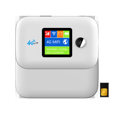Entriegelte tragbare Router-Tasche drahtloses MiFi 4G WIFI mit Sim Card Slot-LCD-Bildschirm