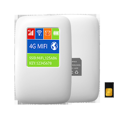 Mobiler 4G Router Cat4 150Mbps MiFi USB schließen die Aufladung 3000 MAh Battery No Need Configuration an
