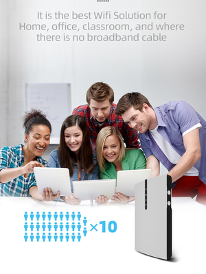 Hochgeschwindigkeits-150Mbps mobiler Router des Krisenherd-4G Lte für Batterie der Reise-2100mAh