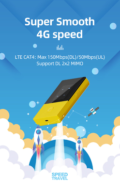 Taschen-WiFi-Auto des Router-3G tragbares mobiles 4G mit Sim Card Slot
