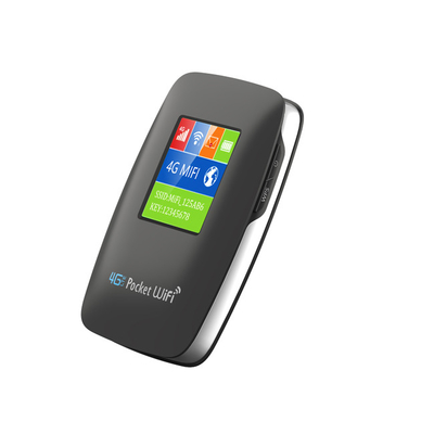 2700mAh-3000mAh 4G Lte MiFi beweglicher WiFi Krisenherd Router-150Mbps 4G 15 Geräte mit LCD-Bildschirm