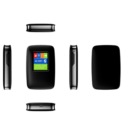 WIFI-Krisenherd Router 3000mAh 4G LTE drahtloser MiFi mit LCD-Bildschirm-internationalem Band