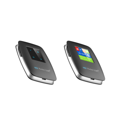 WIFI-Krisenherd Router 3000mAh 4G LTE drahtloser MiFi mit LCD-Bildschirm-internationalem Band